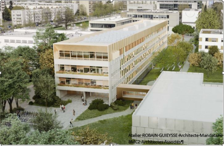 Réhabilitation et surélévation du bâtiment A – Campus Villejean Université Rennes 2